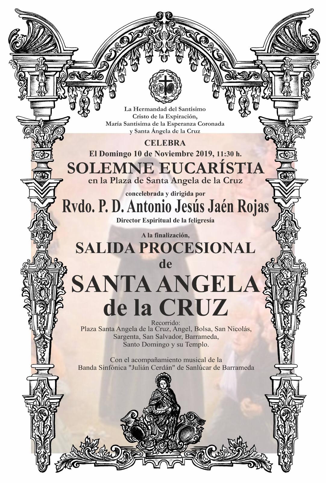 Misa de Campaa y Salida Procesional de Santa Angela de la Cruz